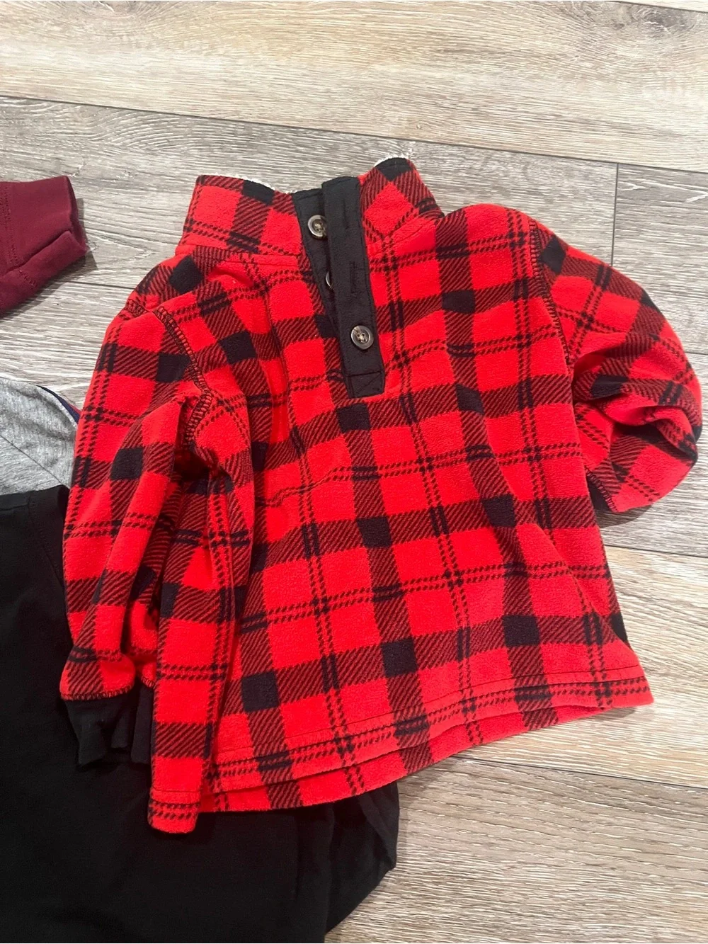 Bundle baby boy long sleeve tops pull over fleece jacket